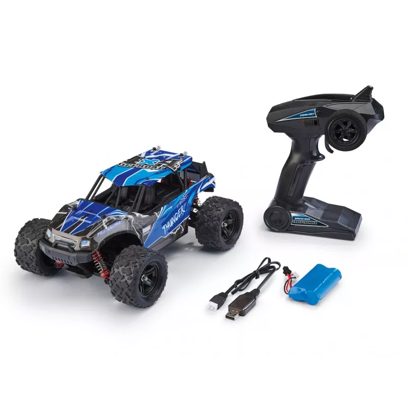Revell Control 24831 X-Treme Cross Thunder 1:18 Entry-Level Electric RC Model Car Buggy All-Wheel Drive (4WD) (24831)
