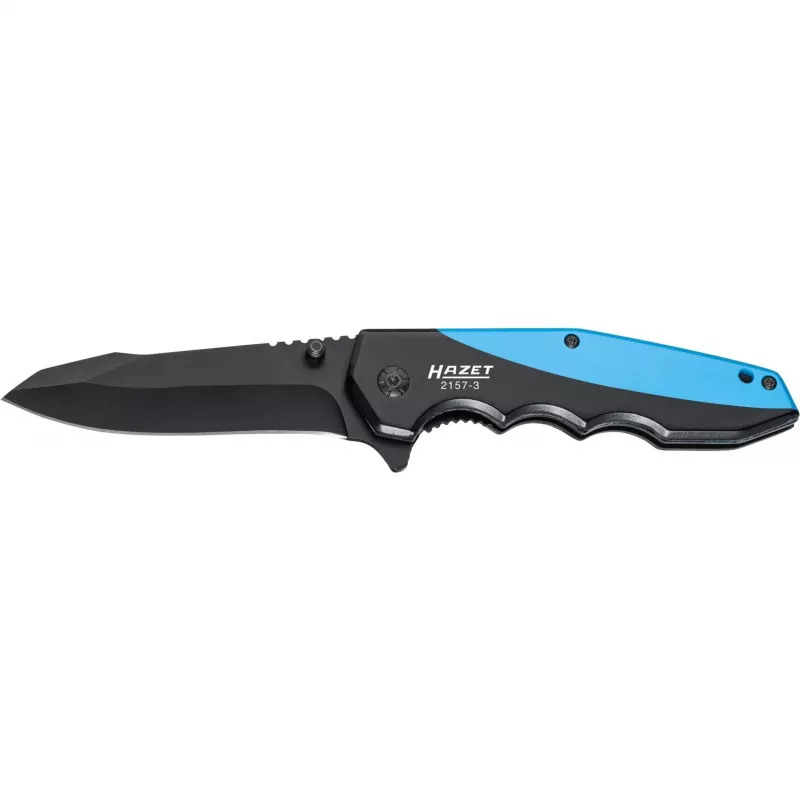Folding knife Hazet 2157-3 with blade locking mechanism — compact hand tool