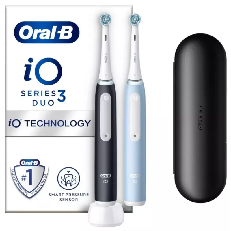 Oral-B iO3 Series electric toothbrush, black