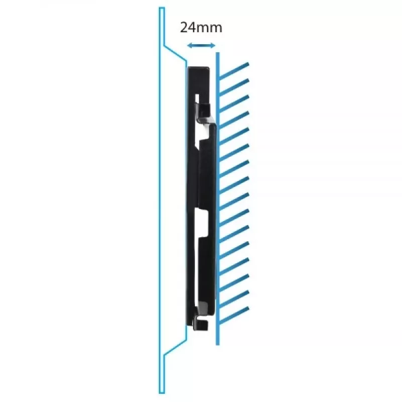 TV wall mount Esperanza PERSES for 35.6–127 cm (14 inch–50 inch) screens, VESA 75x75–200x200, max 25 kg, black