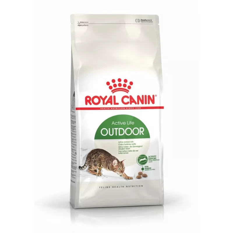 Dry cat food Royal Canin Active Life Outdoor 4 kg — Adult, Poultry, 30% Protein, 20% Fat