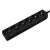 Power Extension LogiLink LPS238B 1.5m 6 AC Outlets Indoor Black