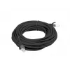 Network cable LANBERG PCU5-10CC-0500-BK Cat5e U/UTP RJ-45 — 5 m, black, CCA conductor