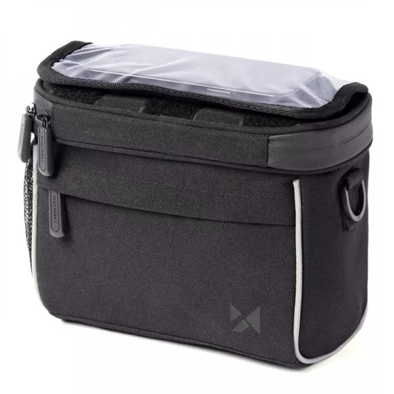Front bicycle bag Triton WBHBB-01 — 4 L, polyester/EVA/TPU, 205×125×185 mm
