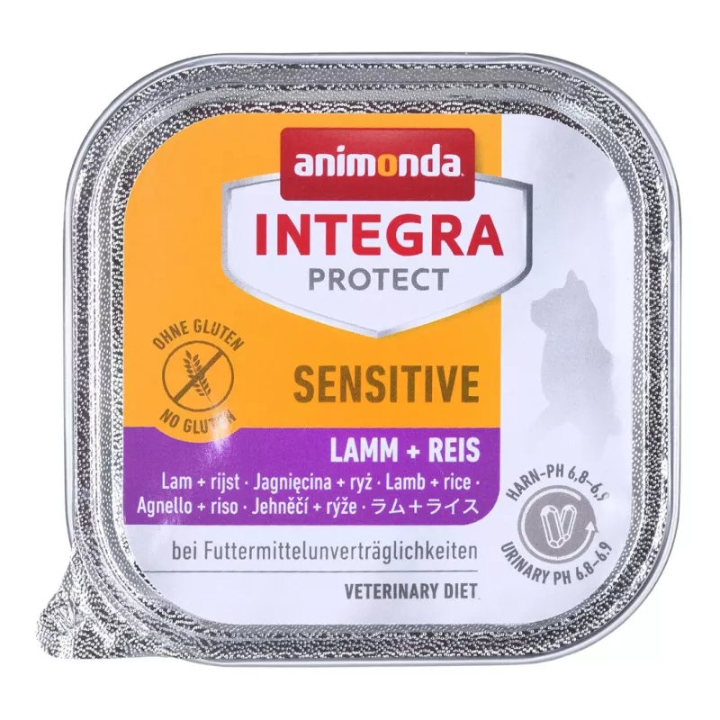 Animonda Integra Protect Sensitive Lamb with rice wet cat food 100 g