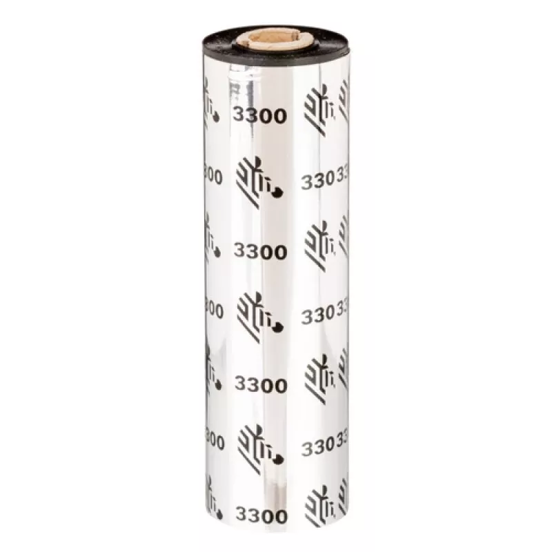 Zebra 3300 Wax/ Resin thermal ribbon 74 m Black