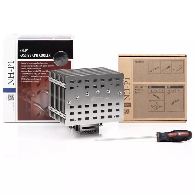 Heatsink/Radiator Noctua NH-P1 Aluminium 158x154x152 mm