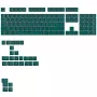 PBT dye-sublimated keycap set GLORIOUS GPBT Basics — ANSI layout, TGRN color