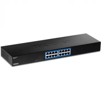 TRENDnet TEG S17 - Switch - 16 x 10/100/1000 - rack-mountable