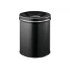 Round Steel Bin Durable 3305-01 15L