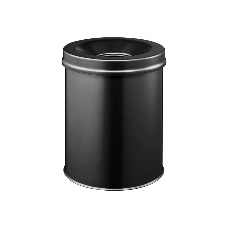 Round Steel Bin Durable 3305-01 15L