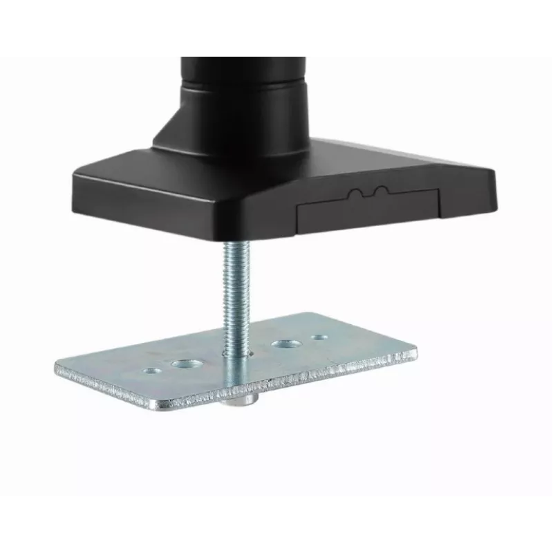 Desk monitor mount GEMBIRD MA-DA3-03, 3-arm, gas spring, VESA 75–100x100, supports 3 displays up to 27 inch, max 18 kg, black
