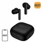No name T13 ANC Black wireless earbuds with active noise cancellation, charging case