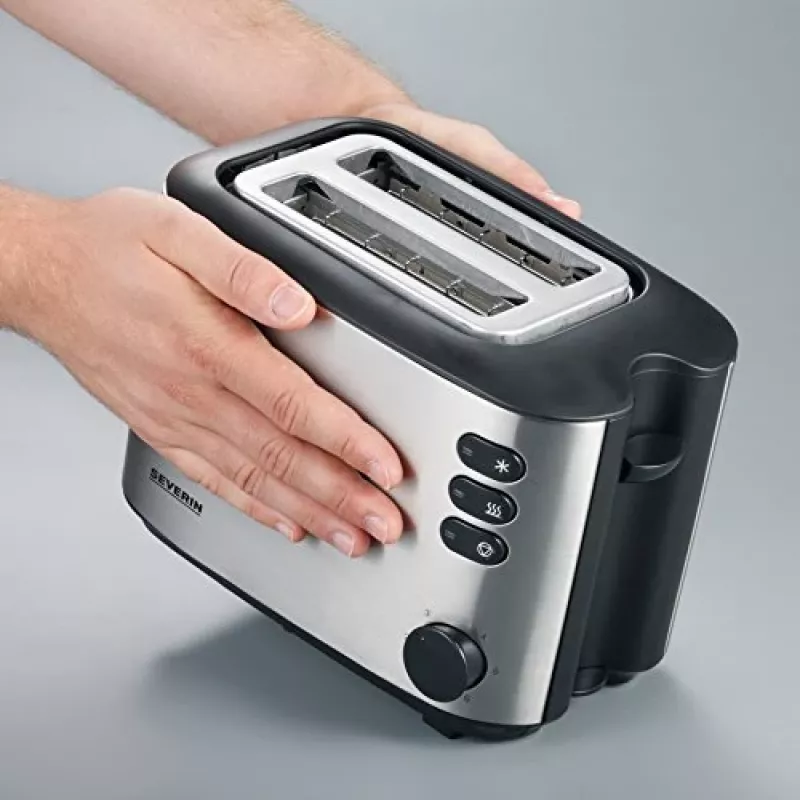 Toaster Severin AT 2514 2 slice 850 W Silver