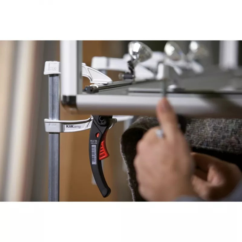BESSEY KLI20 clamp Ratchet clamp 20 cm Black, Red, Stainless steel