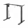 White Shark Dark Force Gaming Desk - Ergonomic Adjustable Height with Cable Management