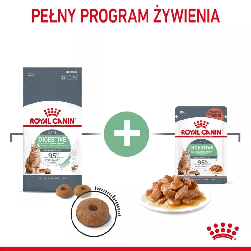 Royal Canin Digestive Care Adult Dry Cat Food 10 kg, Fish, Poultry, Rice, Vegetable