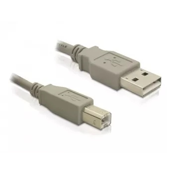 USB Cable DeLOCK 82216 USB 2.0 3m USB A USB B Grey