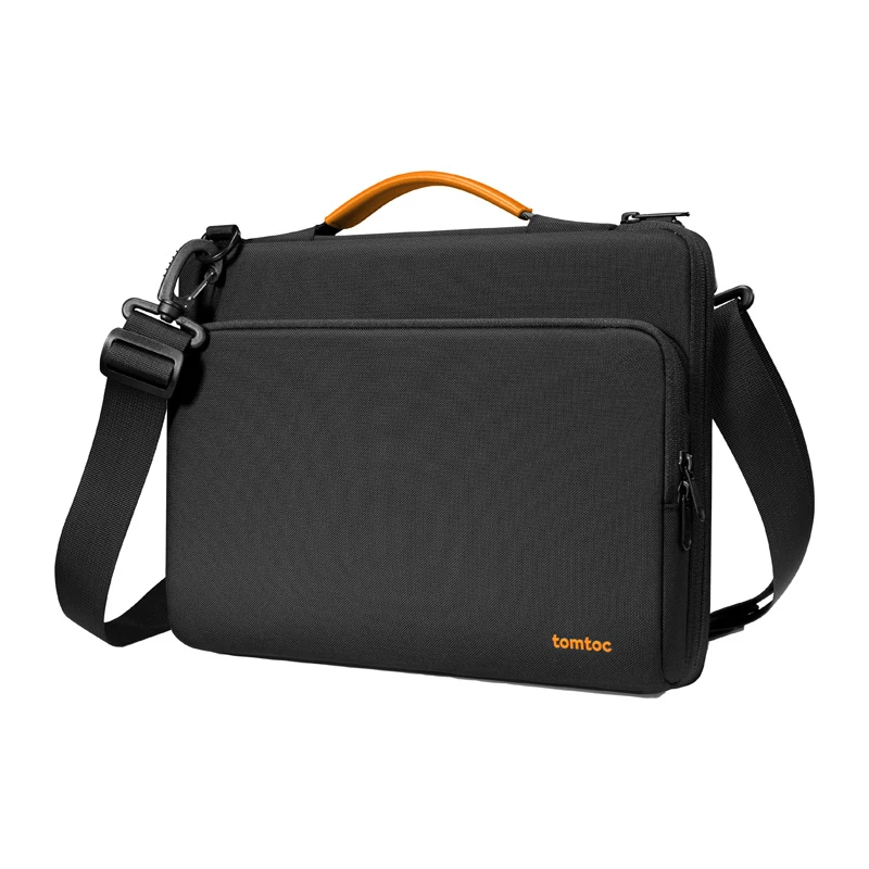 Laptop shoulder bag Tomtoc Defender-A40 (black) for notebooks up to compatible sizes