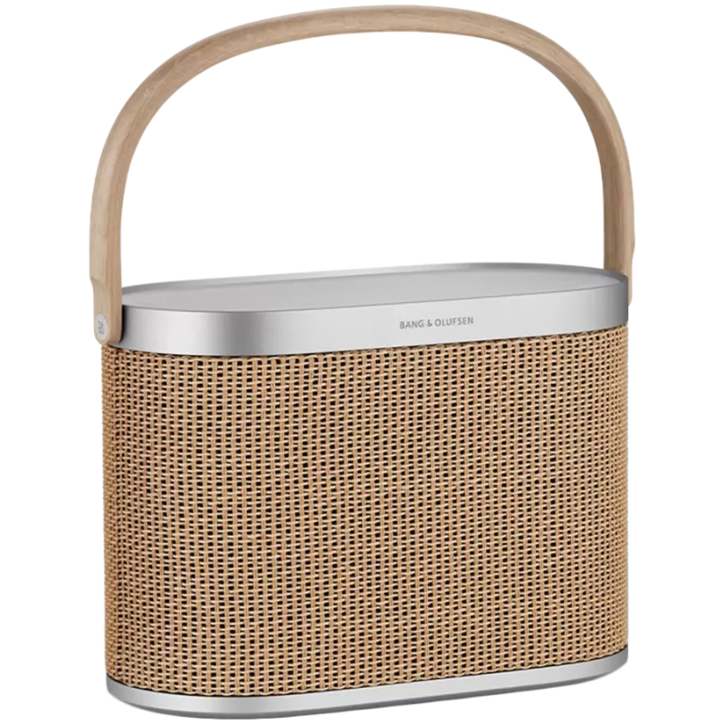 Beosound A5 Speaker Nordic Weave (Cover Nordic Weave/Handle Oak)