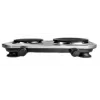 Camry CR 6511 stove Freestanding Black,Stainless steel Electric
