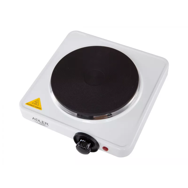 Adler AD 6503 hob White Countertop Sealed plate 1 zone(s)