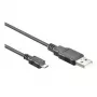Wentronic goobay - USB 2.0 Cable - USB 2.0 Type A (M) - micro USB 2.0 Type D (M) - 3 m - black