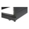 Freestanding rack enclosure APC NetShelter SX 48U 600mm W x 1070mm D, 1704 kg capacity, black