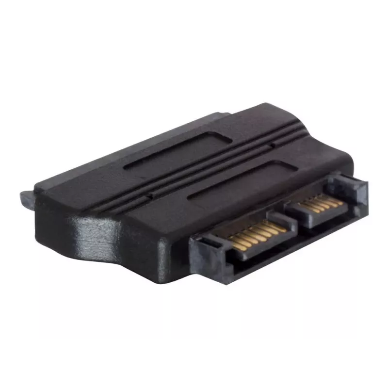 Adapter SATA SATA 22-pin FM SATA 13-pin M Black DeLOCK