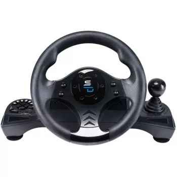 Steering Wheel + Pedals Subsonic SA5156-NG 270° Rotation USB Black