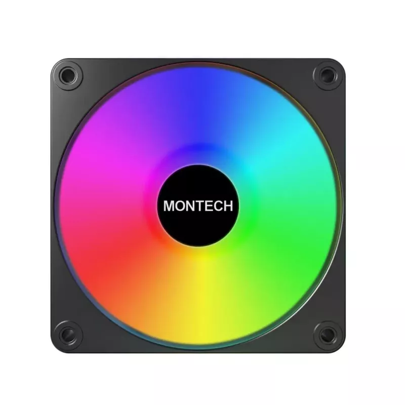 Montech GF120 V2 ARGB Computer case Fan module 12 cm Black 1 pc(s)