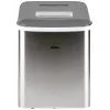Portable ice cube maker Domo DO9253IB — 12 kg/24h, 1.8 L water tank, stainless steel