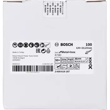 Bosch 2 608 619 187 rotary tool grinding/sanding supply Steel Sanding disc