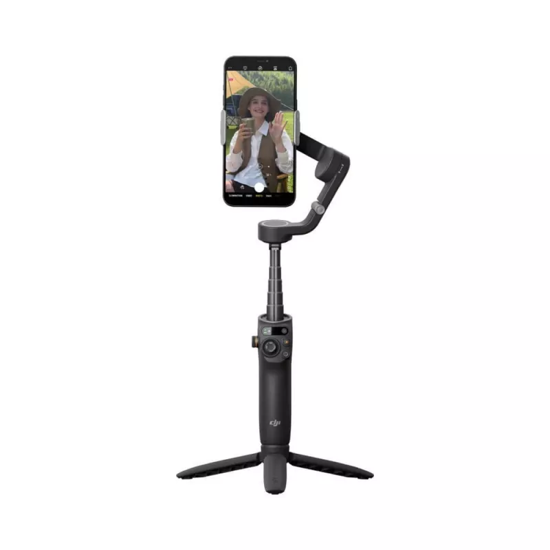 Hand camera stabilizer DJI Osmo Mobile 6 Black 6.4h battery life