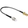 Coaxial Cable DeLOCK 88586 0.2m Black