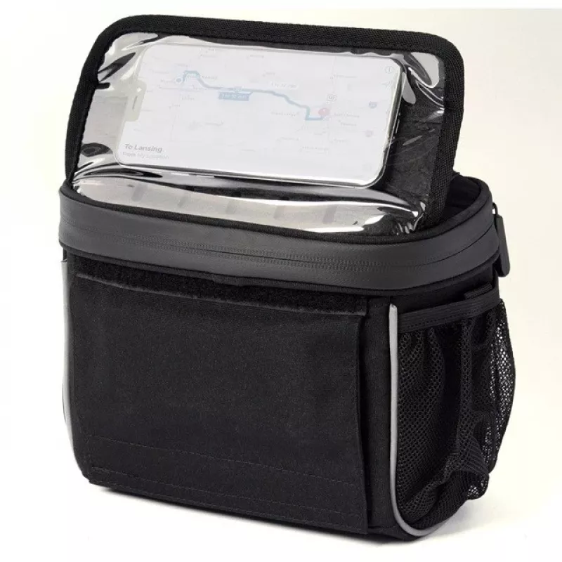 Front bicycle bag Triton WBHBB-01 — 4 L, polyester/EVA/TPU, 205×125×185 mm