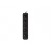 Power Extension Lanberg PS0-05E-0150-BK 1.5m 5 AC Outlets Indoor Black