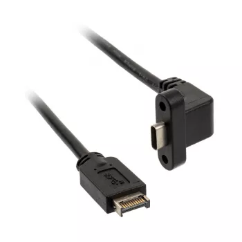 USB Type-C cable Streacom ST-USB-E2C-400, USB 3.1 Gen2, 400 mm length