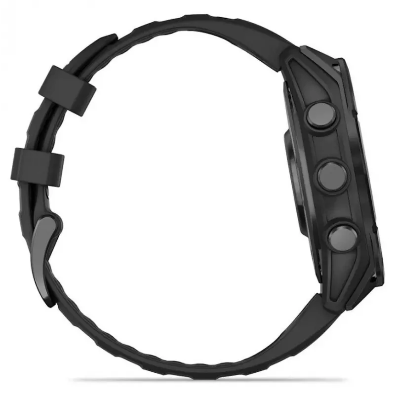Garmin Fenix 8 3.56 cm (1.4) AMOLED 47 mm Digital 454 x 454 pixels Touchscreen Black Wi-Fi GPS (satellite)