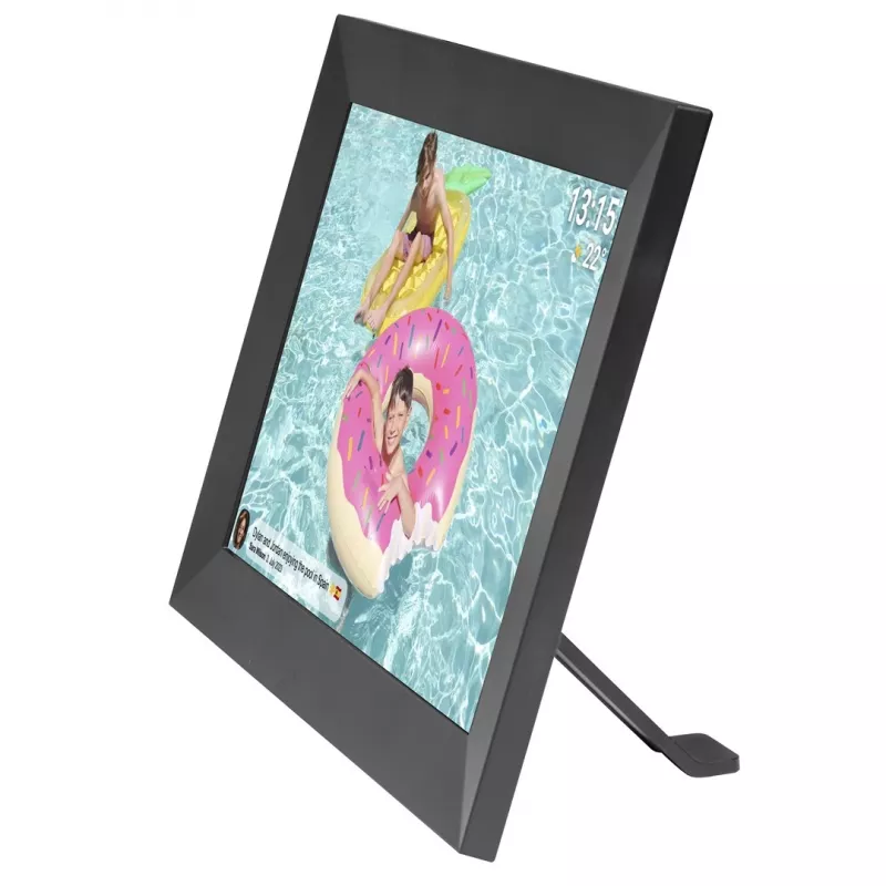 Denver PFF-1024BMK2 digital photo frame Black 25.6 cm (10.1) Touchscreen Wi-Fi