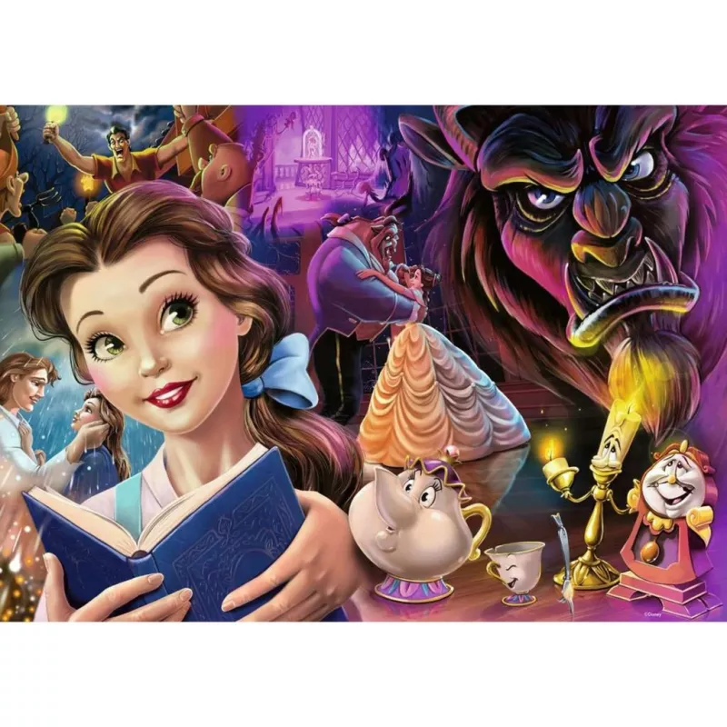 Puzzle Disney Princess Collector's Edition - Belle, die Disney Prinzessin (1000 Pieces)