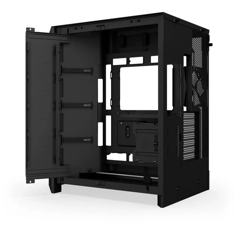 NZXT PC case H9 Flow RGB+ Midi tower black