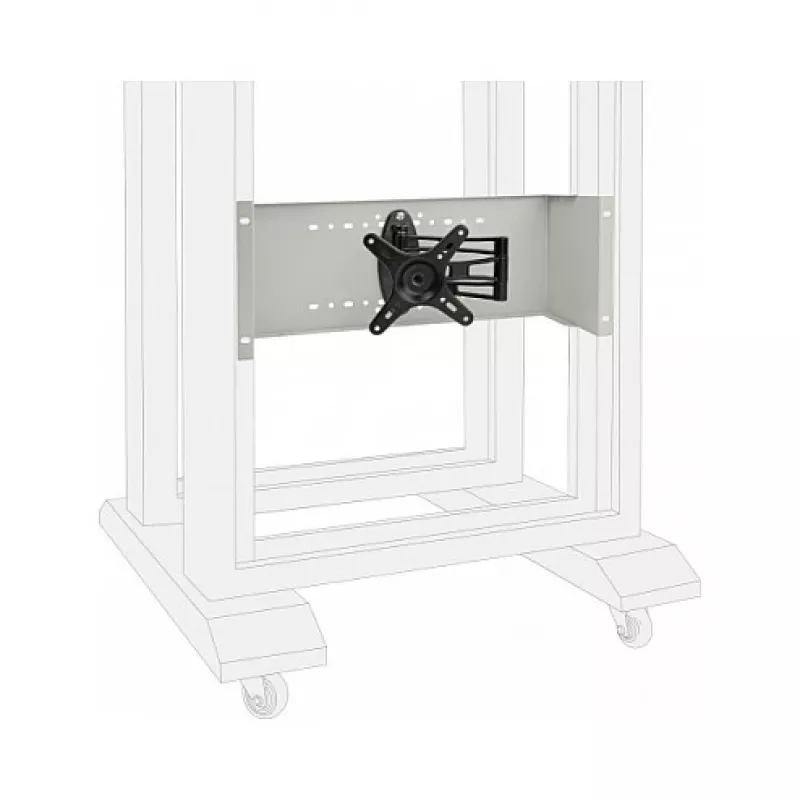 Flat panel mount arm DeLOCK 19 inch Monitor Arm grey 10 kg capacity