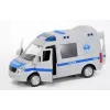 Mechanical toy Madej model 075007 — Police with sound, wind-up mechanical action
