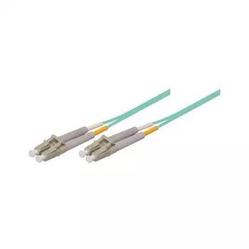 Patch Cable LWL Duplex OM3 (Multimode, 50/125) LC/LC, LSZH, reversible polarity, 5m, Good Connections®
