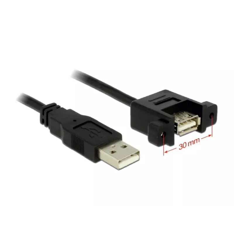 USB Cable DeLOCK 1m 2xUSB2.0-A