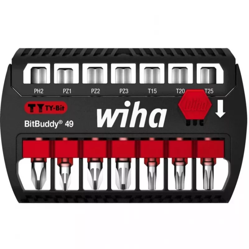 Bit set Wiha BitBuddy TY 49 mm