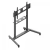 Monitor trolley EDBAK TR19 for screens up to 130 kg, plate 1000×600 mm