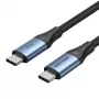 Vention USB 2.0 5A 240W 1m BLACK USB-C to C cable