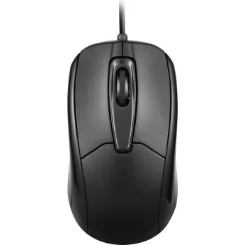Perixx PERIMICE-209 C Black Mouse Wired Optisch Black 3 Buttons 1000 dpi (11994)